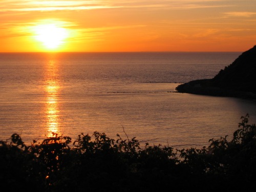 Sonnenuntergang auf Hiddensee